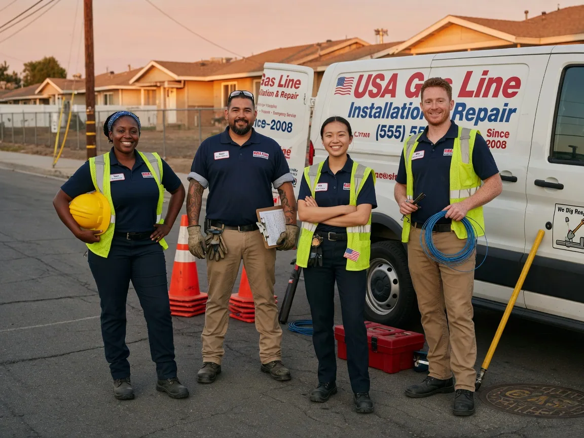 Gas Line Installation company in North San Juan, CA